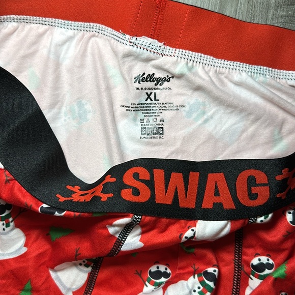 Pringles Snowman Christmas SWAG Boxer Brief - XL - Picture 3 of 3